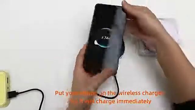 10W Magnetic Wireless Charger Pad Portable Qi Fast Charging Wireless Charger For Iphone