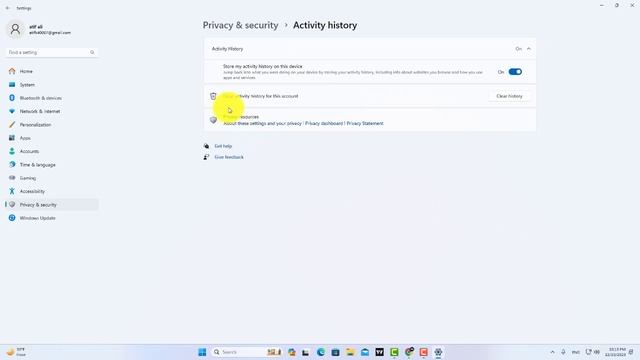 How to Clear Activity History on Windows 11 ✅