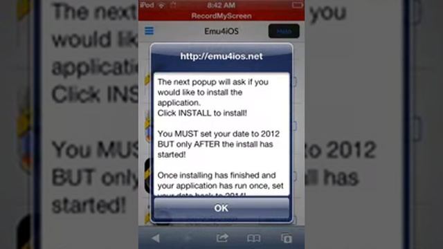 IOS6 screen recorder tutorial