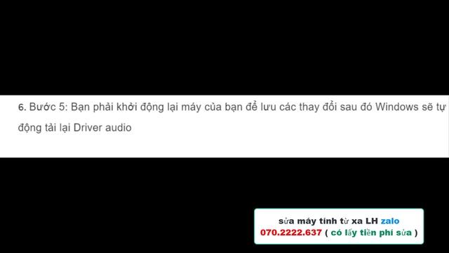 No Audio Output Device Is Installed Code 19 After Windows 10 Update LH zalo 039.833.7226