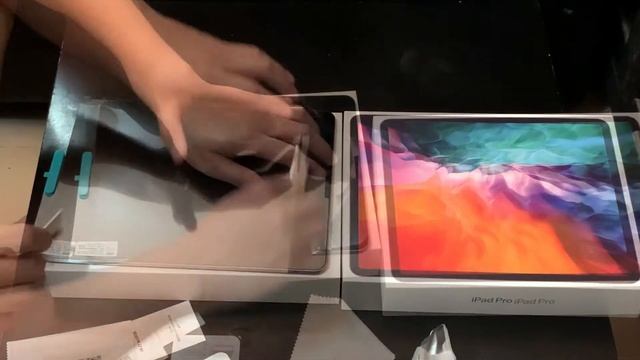 How to apply matte or paper like screen protector on iPad Pro