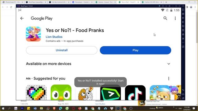 Cách tải Yes or No   Food Pranks trên Máy tính, Laptop Windows PC mượt