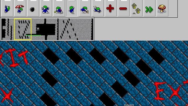 Let's Play "Lemmings " (Win 3.1) *Blind* - Part 3