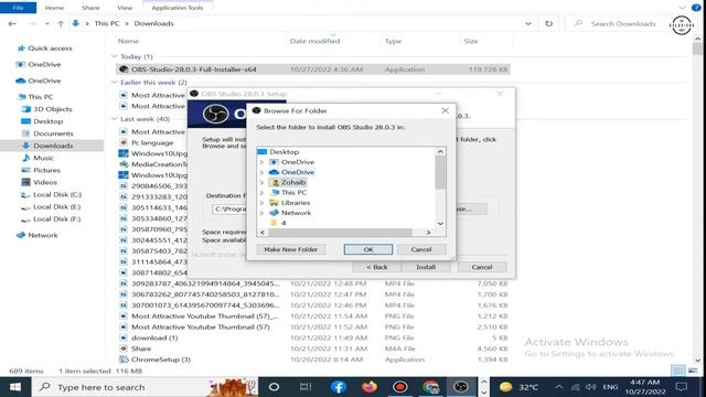 How to Download & Install OBS studio in Windows 10,11 For Free screen Recording