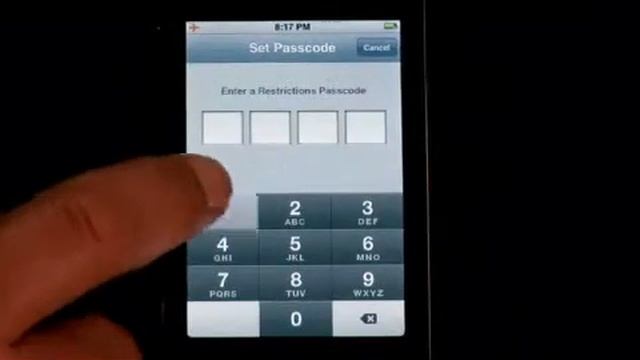 iPhone 3G Parental Controls