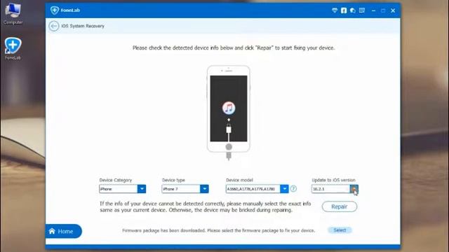 Fix iOS System to Normal after iOS 11 Update/Downgrade