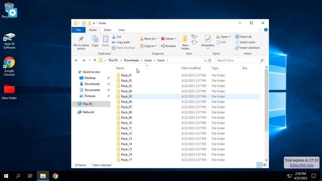 Folder Colors in Windows 10