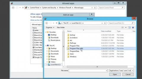 HOW TO ALLOW APPS IN WINDOWS FIREWALL