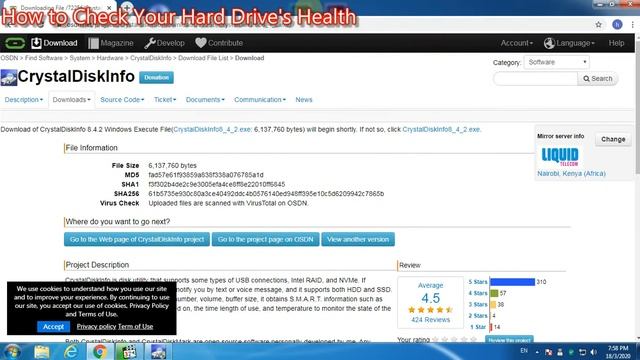 How to check hdd health in windows | Check hard disk health and temperature