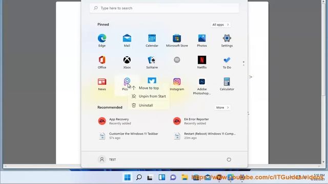 Customize Windows 11 Taskbar (Move Taskbar to Left / Change Taskbar Alignment in Windows 11)