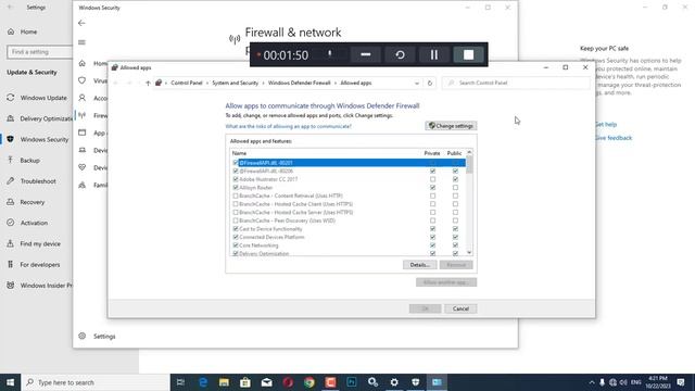 How To Allow Apps Through Firewall On Windows 10