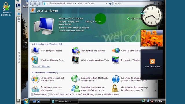 Windows Client - Vista - menambahkan user domain sebagai local administrator ke local komputer