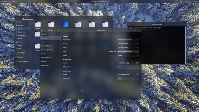 GNOME 40 Blur Me   Blurring GTK4 Applications + Gnome Desktop