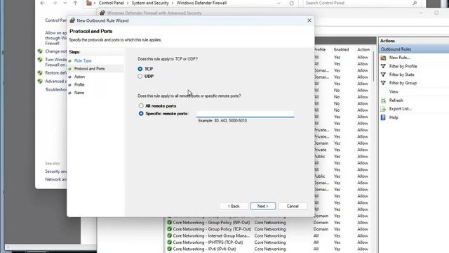 Configure Firewall Rules for Windows Activation