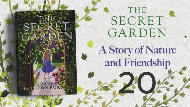 Учим Английский THE SECRET GARDEN Урок 20. Рассказ на английском с переводом и объяснениями