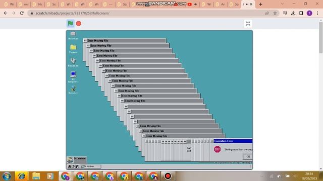 Windows Chicago Build 73g Crazy Error