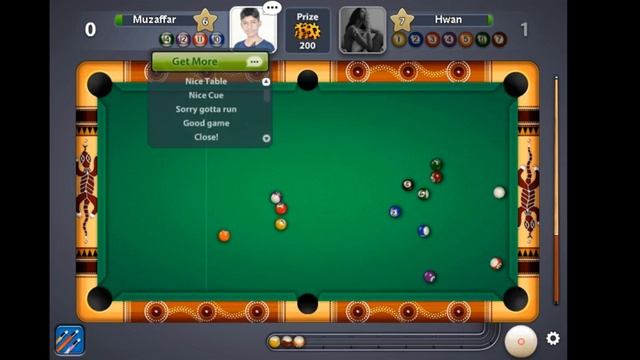8 Ball Pool game winning $200 coins