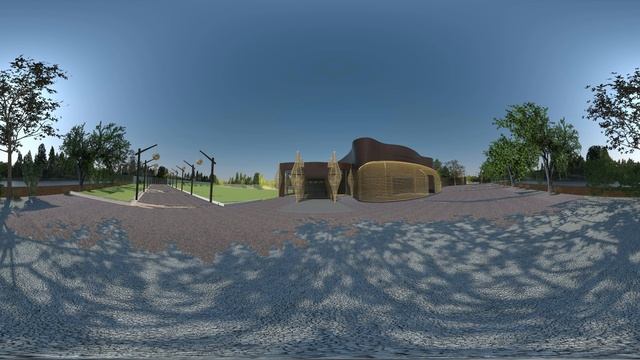 Modelo 3D en 360° Sketchup + Vray