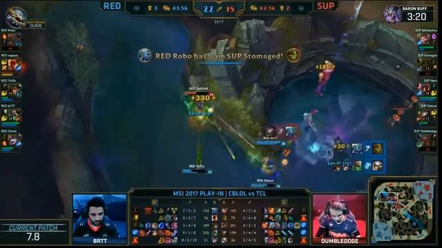 Red Canids  RED  vs SuperMassive eSports  SUP  Maç Özeti ¦ MSI 2017 Ön Eleme 3  gün
