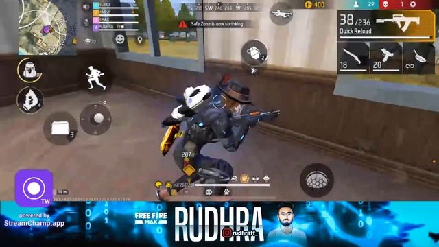 AAJ KRENGE TABLE TOP || TOURNAMENT LIVE WITH FURIOUS 4 ll FT. RUDHRA FF ll GARENA FREE FIRE ll
