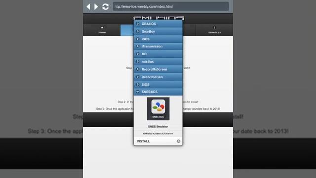 D-gamez ( how to download gameboy, snes emulator on iOS wit