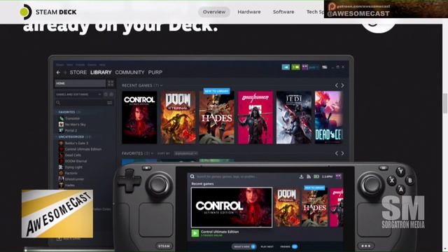 SteamDeck plays all of your Steam Games on a portable unit…in December.