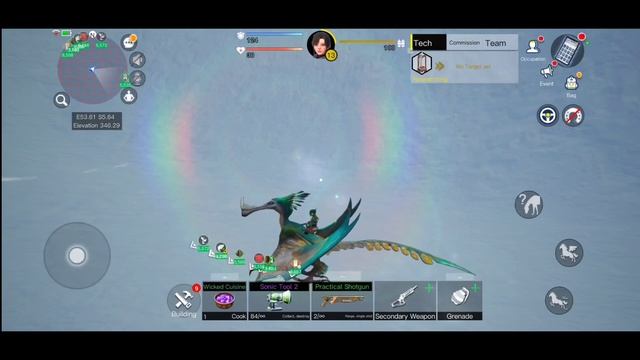 Project Stars! Blue Pterosour. Epic mount tame.