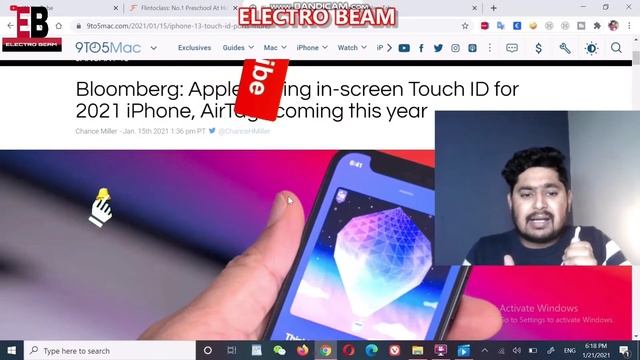 iPhone 13 coming with fingerprint Sensor