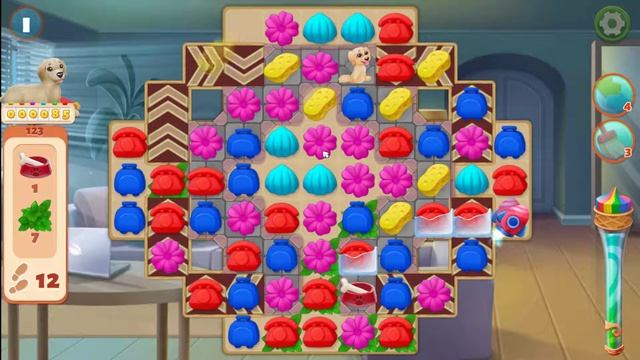 Resort Hotel: Bay Story - Level 123 (No Boosters) Walkthrough