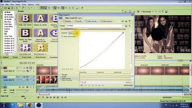Sony vegas coloring #3