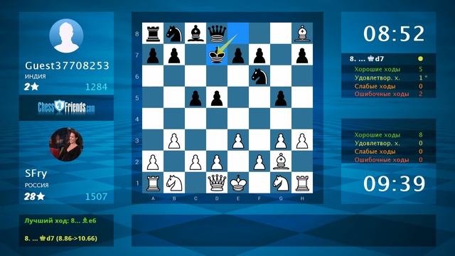 Chess Game Analysis: SFry - Guest37708253 : 1-0 (By ChessFriends.com)