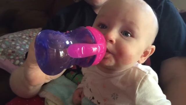 Juliet - First Sippy Cup - Apple Juice