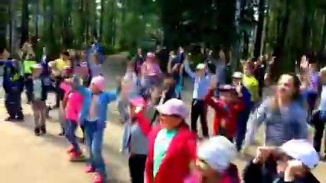Флешмоб летнего лагеря школы №10 Вышний Волочек