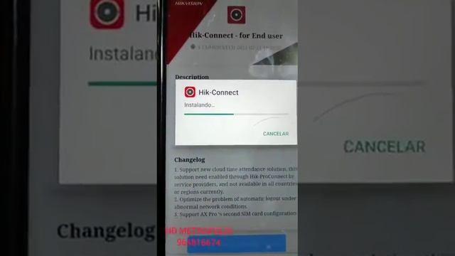 Como descargar la aplicación  HIK CONNECT