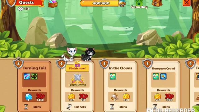 Let's play! Castle cats!