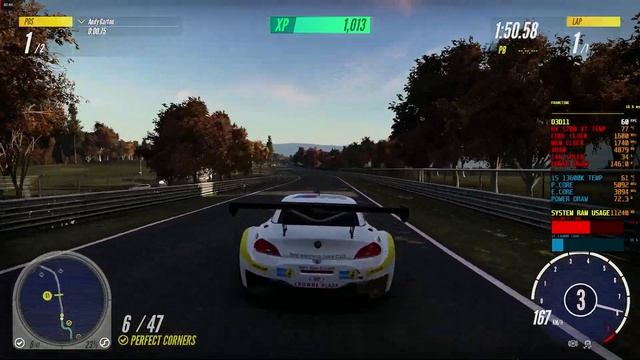 Project CARS 3 RX 5700XT - i5 13600K 5.1GHz