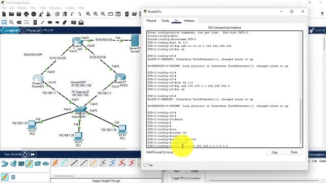 How to create a HSRP Routing Configuration In Cisco Packet Tracer In Bangla Tutorial