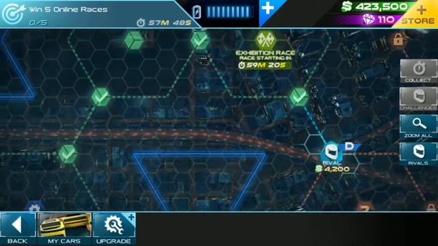 Rival Gears - Daily Race and exhibition race (day 2 daily rewards)