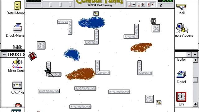 Combat Tanks Unregistered Version (PC, 1994)