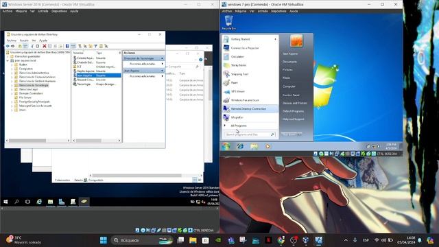 Práctica – Ambiente Windows Server y Windows Cliente parte 2
