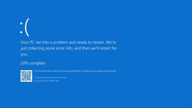 Windows 10 Crazy Error