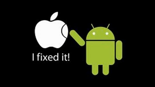 Funny apple wallpaper