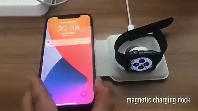 15W Wireless Charger Magnetic Fast Charging Pad for iPhone 12 for Airpod Earphone
