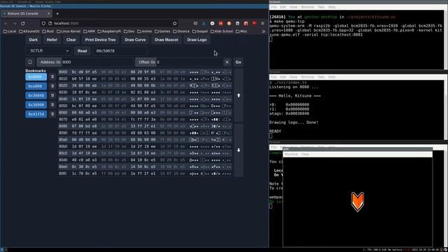 QEMU Grpahics Support + Device Tree (plus other features)