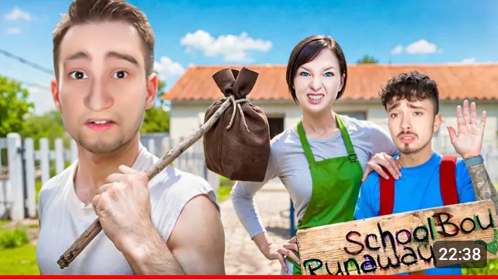 ПАПА УХОДИТ ИЗ СЕМЬИ ЗЛЫХ РОДИТЕЛЕЙ В SCHOOLBOY RUNAWAY В МАЙНКРАФТ!