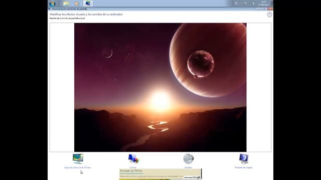 Tutorial -- Como pone fondo de pantalla en WINDOWS 7 STARTER