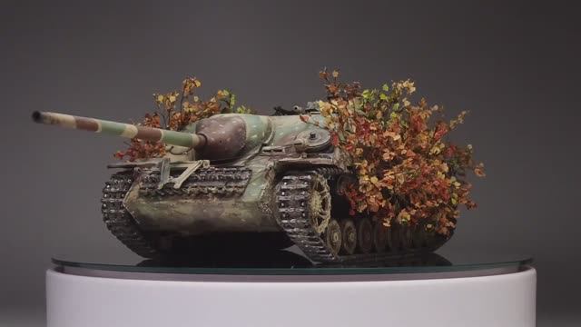 JAGDPANZER IV/70 (V) LANG - Part 2 - 1/35 TAMIYA [ Painting - weathering ]