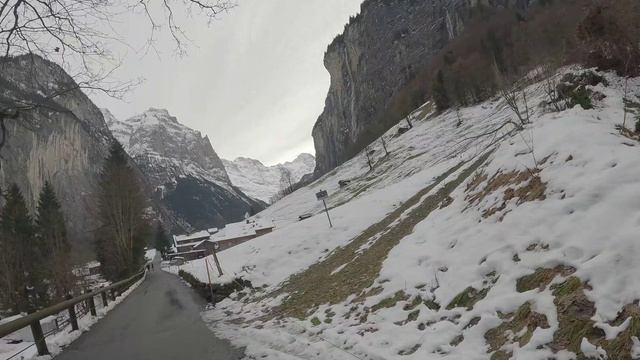 Долина водопадов Лаутернбруннен, Швейцария