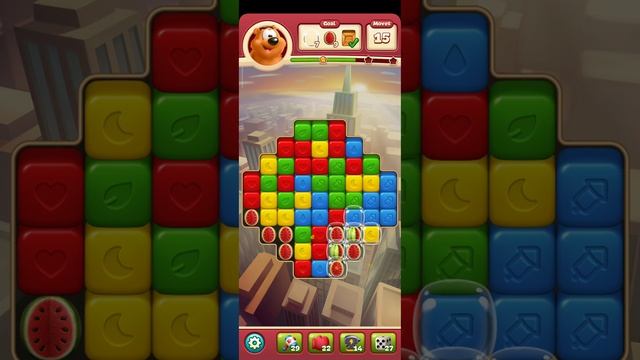 My Best Pro Toon Blast gameplay hack level 458 no boosters skillgaming peak games