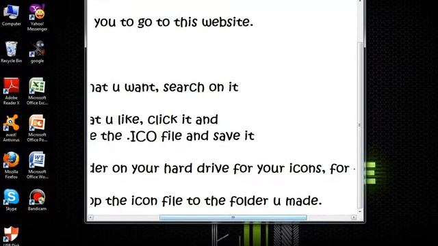 How to change Computer icon.